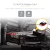 StarTech.com U.3 uz PCIe adaptera karte, PCIe 4.0 x4 adapteris 2,5 collu U.3 NVMe SSD diskiem, SFF-TA-1001 PCI Express paplašinājuma karte galddatoriem/serveriem, atbilst TAA – neatkarīga no OS