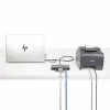 StarTech.com 2 portu USB-C centrmezgls ar Ethernet un RS-232, pievienots USB-C–USB-A adapteris, 100 W PD caurlaide, 2x USB-A 5 Gbps, Gigabit Ethernet, RS232 seriālais (FTDI)