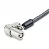 StarTech.com klēpjdatora kabeļa slēdzene, saderīga ar Noble Wedge®; 6 pēdas (2 m), pretzagšanas atslēgas slēdzene, drošības kabelis Dell XPS/Latitude/2-in-1 piezīmjdatoriem, grieznes izturīga tērauda kabeļa slēdzene klēpjdatoram