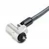 StarTech.com klēpjdatora kabeļa slēdzene, saderīga ar Noble Wedge®; 6 pēdas (2 m), pretzagšanas atslēgas slēdzene, drošības kabelis Dell XPS/Latitude/2-in-1 piezīmjdatoriem, grieznes izturīga tērauda kabeļa slēdzene klēpjdatoram