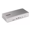 StarTech.com universālā USB4 un Thunderbolt 4 dokstacija, četru displeju atbalsts operētājsistēmā Windows, divu displeju atbalsts MacBook datoriem, HDMI DP dokstacija ar 98 W klēpjdatora uzlādi