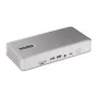 StarTech.com universālā USB4 un Thunderbolt 4 dokstacija, četru displeju atbalsts operētājsistēmā Windows, divu displeju atbalsts MacBook datoriem, HDMI DP dokstacija ar 98 W klēpjdatora uzlādi