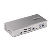 StarTech.com universālā USB4 un Thunderbolt 4 dokstacija, četru displeju atbalsts operētājsistēmā Windows, divu displeju atbalsts MacBook datoriem, HDMI DP dokstacija ar 98 W klēpjdatora uzlādi