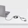 StarTech.com Universāla klēpjdatora bloķētājs 6.6 pēdas (2 m), drošības kabelis piezīmjdatoram, saderīgs ar Noble Wedge®/Nano/K-Slot; bezatslēgas kombinācijas bloķēšanas kabelis, pretzagšanas grieznes izturīgs tērauda kabelis