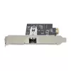 StarTech.com 1 porta GbE SFP tīkla karte, PCIe 2.1 x1, Intel I210-IS, 1 GbE kontrolieris, 1000BASE varš/optiskā šķiedra, viena porta Gigabit Ethernet NIC, galddatoru/serveru aizmugures plates - saderīga ar Windows un Linux