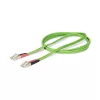 StarTech.com 2m (6.6 pēdas) LC uz LC (UPC) OM5 daudzmodu optisko šķiedru kabelis, 50/125 µm dupleksais LOMMF zipkords, VCSEL, 40G/100G, LSZH optiskās šķiedras pārejas vads