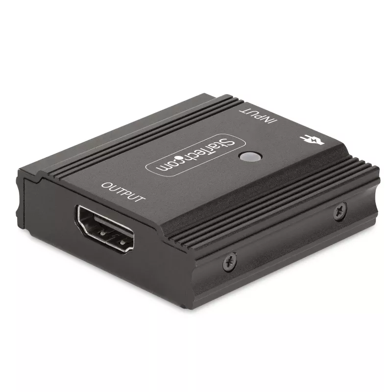 StarTech.com 33 pēdu (10 m) 8K 60 Hz HDMI signāla pastiprinātājs, aktīvs HDMI 2.1 līnijas atkārtotājs un video signāla pastiprinātājs līdz 8K 60 Hz/4K 144 Hz, kompakts HDMI kabeļa pagarinātājs - HDMI signāla pagarinājums