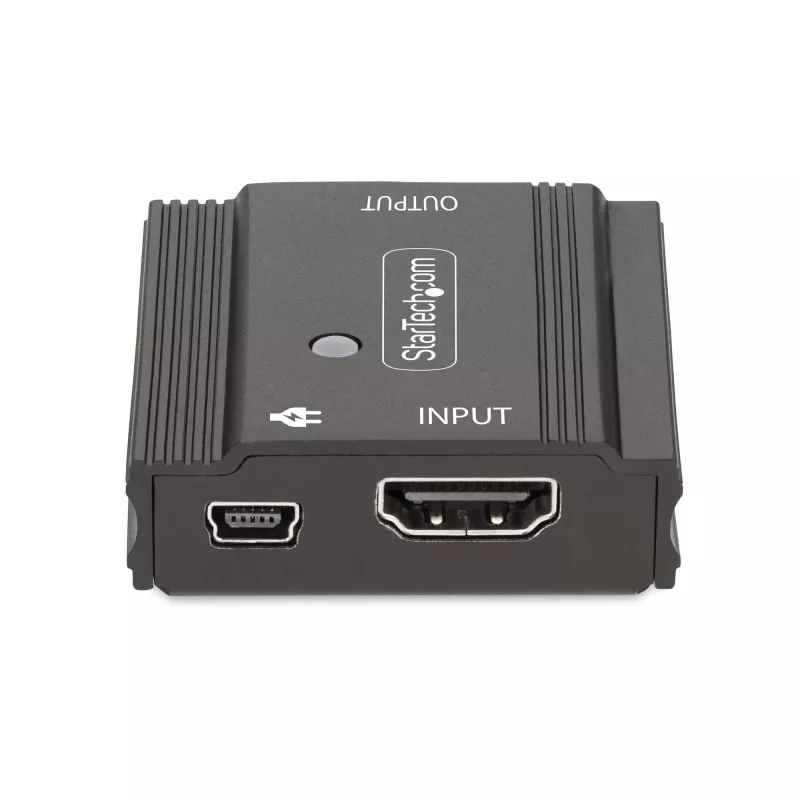 StarTech.com 33 pēdu (10 m) 8K 60 Hz HDMI signāla pastiprinātājs, aktīvs HDMI 2.1 līnijas atkārtotājs un video signāla pastiprinātājs līdz 8K 60 Hz/4K 144 Hz, kompakts HDMI kabeļa pagarinātājs - HDMI signāla pagarinājums