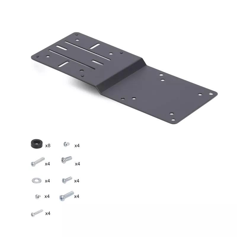 StarTech.com VESA stiprinājuma kronšteins NUC/plāno klientu vai klēpjdatoru dokstacijām, ar VESA 75x75/100x100 saderīga pagarinājuma plāksne Mini PC