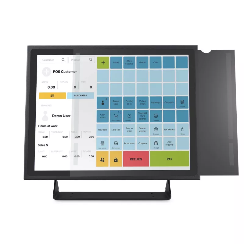 StarTech.com 17 collu 5:4 datora monitora privātuma filtrs, pretatspīduma privātuma ekrāns ar 51% zilās gaismas samazinājumu, monitora ekrāna aizsargs ar +/- 30° skata leņķi