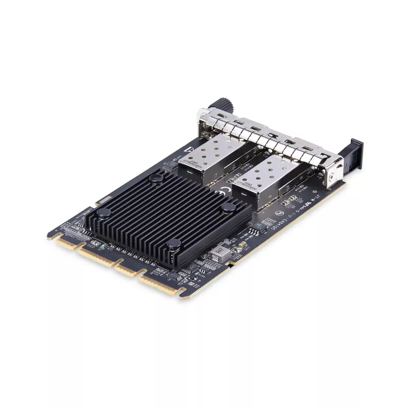 StarTech.com 2-portu 10Gbps SFP+ OCP 3.0 servera tīkla karte ar Intel X710, SFF 4C+ saderīga, divportu OCP NIC, darbojas ar Windows un Linux