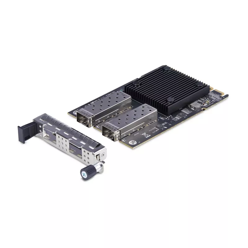 StarTech.com 2-portu 10Gbps SFP+ OCP 3.0 servera tīkla karte ar Intel X710, SFF 4C+ saderīga, divportu OCP NIC, darbojas ar Windows un Linux