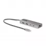 StarTech.com 3 portu USB-C centrmezgls ar 2,5 Gbps Ethernet un 100 W Power Delivery caurlaides portu, USB 3.2 10 Gbps, 2x USB-A/1x USB-C, portatīvs USB Type-C adaptera centrmezgls