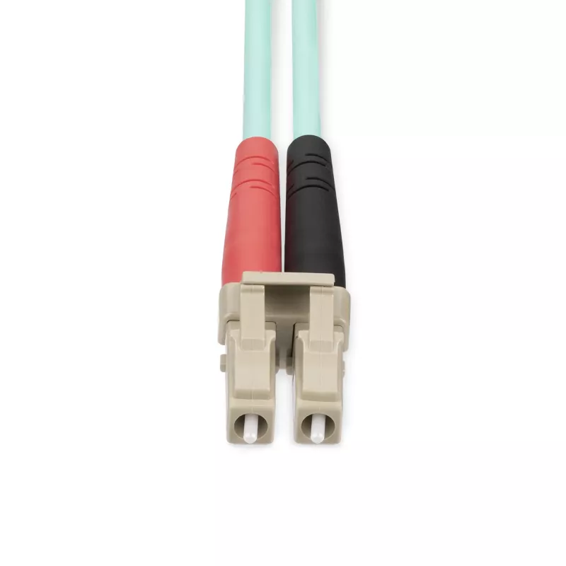 StarTech.com 20m (65ft) LC/UPC uz LC/UPC OM4 daudzmodu optiskās šķiedras kabelis, 50/125µm LOMMF/VCSEL Zipcord šķiedra, 100G, zemi ievades zudumi - LSZH šķiedras džempervads