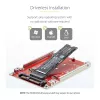 StarTech.com 1M25-U3-M2-ADAPTER interfeisa kartes/adapteris Iekšēja M.2