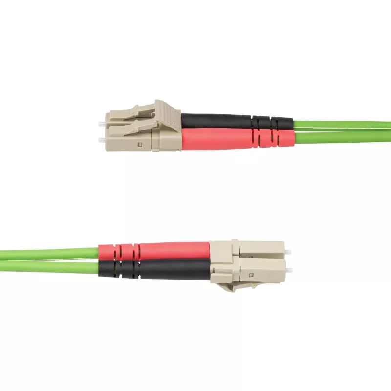 StarTech.com 3m (9,8 pēdas) LC uz LC (UPC) OM5 daudzmodu optiskais kabelis, 50/125µm dupleksais LOMMF zipkords, VCSEL, 40G/100G, LSZH optiskā šķiedra džempera vads