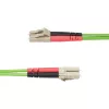 StarTech.com 20m (65.6ft) LC to LC (UPC) OM5 Multimode Fiber Optic kabelis, 50/125µm Duplex LOMMF Zipcord, VCSEL, 40G/100G, LSZH Fiber Jumper Cord