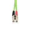 StarTech.com 15m (49,2 pēdas) LC uz LC (UPC) OM5 daudzmodu optiskās šķiedras kabelis, 50/125 µm duplekss LOMMF zipcord, VCSEL, 40G/100G, LSZH optiskā džempera vads