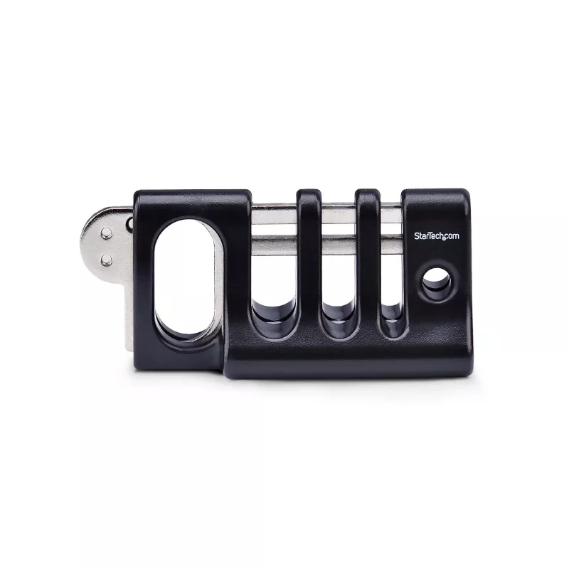 StarTech.com Peripheral kabelis Anchor Lock, Secure tastatūra/pele, kabelis Lock For Shared Office/Public Computers, kabelis Trap Saderīga w/Laptop Security kabelis/Padlock - TAA