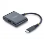 StarTech.com USB-C–HDMI daudzportu adapteris ar 140 W PD uzlādi, 4K 60 Hz HDMI, USB 5 Gbit/s centrmezgls, mini doks MacBook / Dell / Thinkpad / HP / iPad / planšetdatoriem