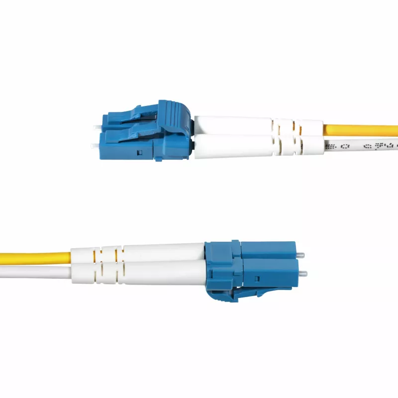 StarTech.com 40 m LC–LC (UPC) OS2 vienmoda dupleksā optiskās šķiedras kabelis, 9/125 µm, 100G, lieces nejutīgs, zemi ievades zudumi – LSZH optiskais ielāps