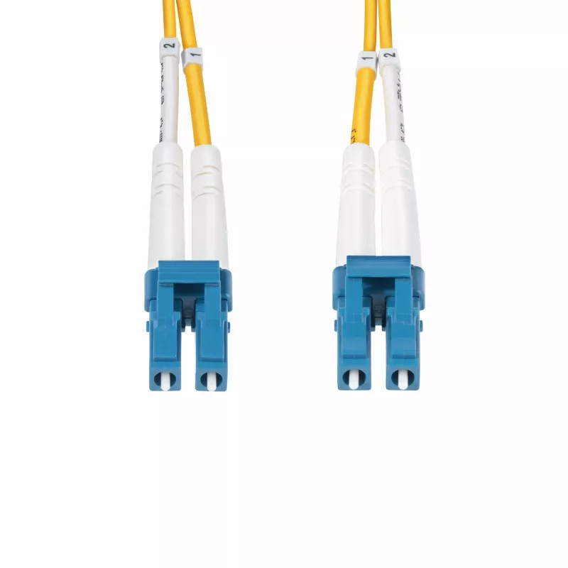 StarTech.com 40 m LC–LC (UPC) OS2 vienmoda dupleksā optiskās šķiedras kabelis, 9/125 µm, 100G, lieces nejutīgs, zemi ievades zudumi – LSZH optiskais ielāps
