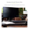 StarTech.com 23,8 collu 16:9 datora monitora privātuma ekrāns, piekarams akrila filtrs, ātri uzstādāms drošības aizsargs, monitora ekrāna aizsargs, +/- 30° skata leņķis, spīdīgs