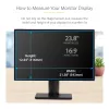 StarTech.com 23,8 collu 16:9 datora monitora privātuma ekrāns, piekarams akrila filtrs, ātri uzstādāms drošības aizsargs, monitora ekrāna aizsargs, +/- 30° skata leņķis, spīdīgs