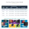 StarTech.com 23,8 collu 16:9 datora monitora privātuma ekrāns, piekarams akrila filtrs, ātri uzstādāms drošības aizsargs, monitora ekrāna aizsargs, +/- 30° skata leņķis, spīdīgs