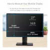 StarTech.com 27 collu 16:9 datora monitora privātuma ekrāns, piekarināms akrila filtrs, ātri uzstādāms drošības vairogs, monitora ekrāna aizsargs, +/- 30° skata leņķis, spīdīgs