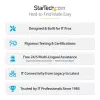 StarTech.com 27 collu 16:9 datora monitora privātuma ekrāns, piekarināms akrila filtrs, ātri uzstādāms drošības vairogs, monitora ekrāna aizsargs, +/- 30° skata leņķis, spīdīgs