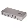 StarTech.com Triple-Monitor USB4 Docking Station, 4K 60Hz HDMI vai DisplayPort, 100W klēpjdatora uzlāde, 2,5 GbE, USB-C Multi-Monitor dokstacija, bez draiveriem