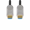 StarTech.com 9,1 m HDMI 2.1 hibrīda aktīvais optiskais kabelis (AOC), CMP, plēnuma klases, 8K īpaši ātrdarbīgs HDMI 2.1/2.0 optiskās šķiedras kabelis, 48 Gbps, 8K 60 Hz/4K 120 Hz, HDR10+/FRL/TMDS/eARC