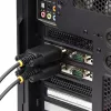 StarTech.com 4 portu sērijas PCIe karte, četru portu PCI Express uz RS232/RS422/RS485 (DB9) sērijas karte, zema profila kronšteins iekļauts, 16C1050 UART, Windows/Linux, TAA atbilstoša – 4. līmeņa ESD aizsardzība
