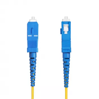 StarTech.com 100m (328ft) SC uz SC (UPC) OS2 vienmoda simpleksā optiskās šķiedras kabelis, 9/125µm, 40G/100G, liekumizturīgs, zemi ievades zudumi, LSZH optiskās šķiedras džempervads
