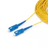 StarTech.com 30 m (98,4 pēdas) SC uz SC (UPC) OS2 vienmoda simpleksa optiskās šķiedras kabelis, 9/125 µm, 40G/100G, pret liekšanu nejutīgs, zemi ievades zudumi, LSZH šķiedras džempera vads