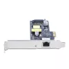 StarTech.com 1 porta 2,5 Gbps NBASE-T PoE tīkla karte, Intel I225-V, 802.3af/at PoE+ daudzgigabitu NIC, PCI Express servera LAN karte, ar SATA barošanu galda datora Ethernet saskarne – atbalsta Windows, Linux