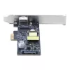 StarTech.com 1 porta 2,5 Gbps NBASE-T PoE tīkla karte, Intel I225-V, 802.3af/at PoE+ daudzgigabitu NIC, PCI Express servera LAN karte, ar SATA barošanu galda datora Ethernet saskarne – atbalsta Windows, Linux