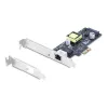 StarTech.com 1 porta 2,5 Gbps NBASE-T PoE tīkla karte, Intel I225-V, 802.3af/at PoE+ daudzgigabitu NIC, PCI Express servera LAN karte, ar SATA barošanu galda datora Ethernet saskarne – atbalsta Windows, Linux