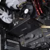 StarTech.com Dual-Bay M.2 NVMe SSD to PCIe x8 Removable Mobile Rack; Bifurcation Required; Tool-less Installation, PCIe Backplane w/Two Hot-Swap Drive Bays