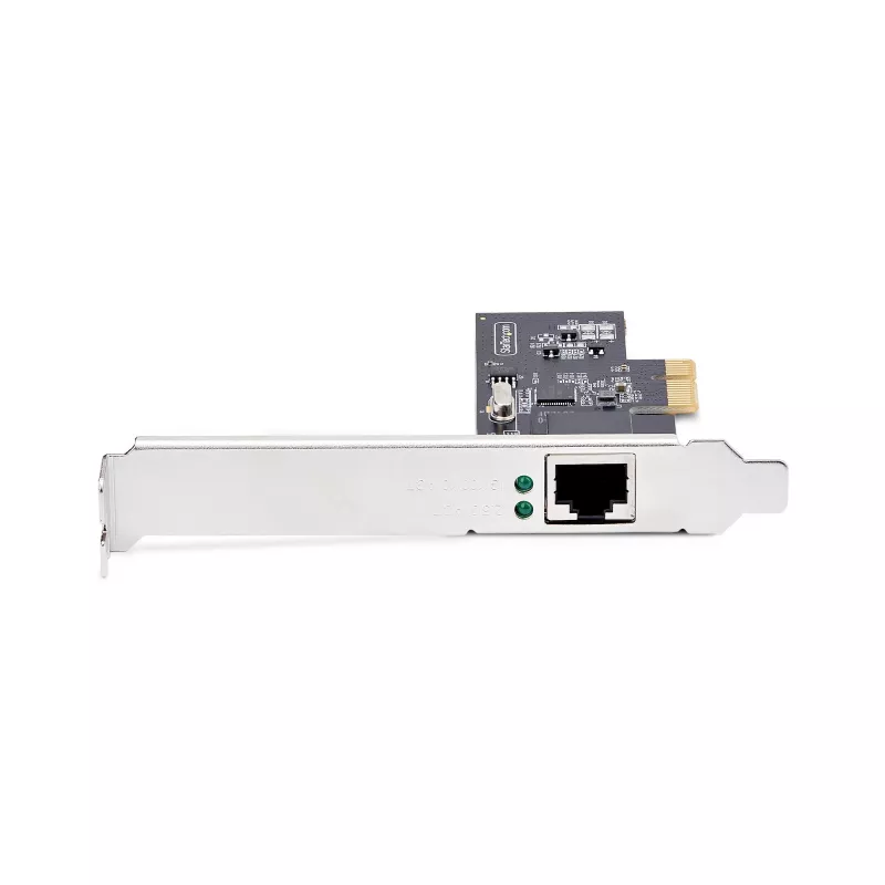 StarTech.com 1-Port 2.5Gbps NBASE-T PCIe tīkla karte, Intel® I225-V, viena porta datora tīkla karte, Ethernet MultiGigabit NIC, PCI Express servera LAN karte