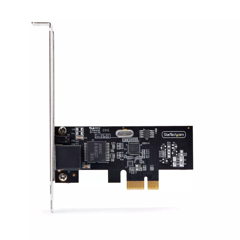 StarTech.com 1-Port 2.5Gbps NBASE-T PCIe tīkla karte, Intel® I225-V, viena porta datora tīkla karte, Ethernet MultiGigabit NIC, PCI Express servera LAN karte