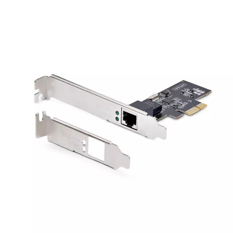 StarTech.com 1-Port 2.5Gbps NBASE-T PCIe tīkla karte, Intel® I225-V, viena porta datora tīkla karte, Ethernet MultiGigabit NIC, PCI Express servera LAN karte