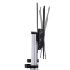 StarTech.com Ritošs TV ratiņi / statīvs uz riteņiem 60–100 collu plakanajiem ekrāniem līdz 220 lb (100 kg), augstuma regulēšana ar rokas kloķi, mobilais / portatīvais grozs stiprinājumam