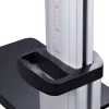 StarTech.com Ritošs TV ratiņi / statīvs uz riteņiem 60–100 collu plakanajiem ekrāniem līdz 220 lb (100 kg), augstuma regulēšana ar rokas kloķi, mobilais / portatīvais grozs stiprinājumam