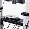 StarTech.com Ritošs TV ratiņi / statīvs uz riteņiem 60–100 collu plakanajiem ekrāniem līdz 220 lb (100 kg), augstuma regulēšana ar rokas kloķi, mobilais / portatīvais grozs stiprinājumam