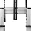 StarTech.com Ritošs TV ratiņi / statīvs uz riteņiem 60–100 collu plakanajiem ekrāniem līdz 220 lb (100 kg), augstuma regulēšana ar rokas kloķi, mobilais / portatīvais grozs stiprinājumam