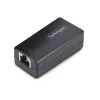StarTech.com 1 porta gigabitu tīkla izolators, kompakts līnijas RJ45 Ethernet savienotājs ar 4 kV galvanisko izolāciju, IP40, DIN sliedes montāža, TAA atbilstīgs