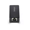 StarTech.com 1 porta gigabitu tīkla izolators, kompakts līnijas RJ45 Ethernet savienotājs ar 4 kV galvanisko izolāciju, IP40, DIN sliedes montāža, TAA atbilstīgs