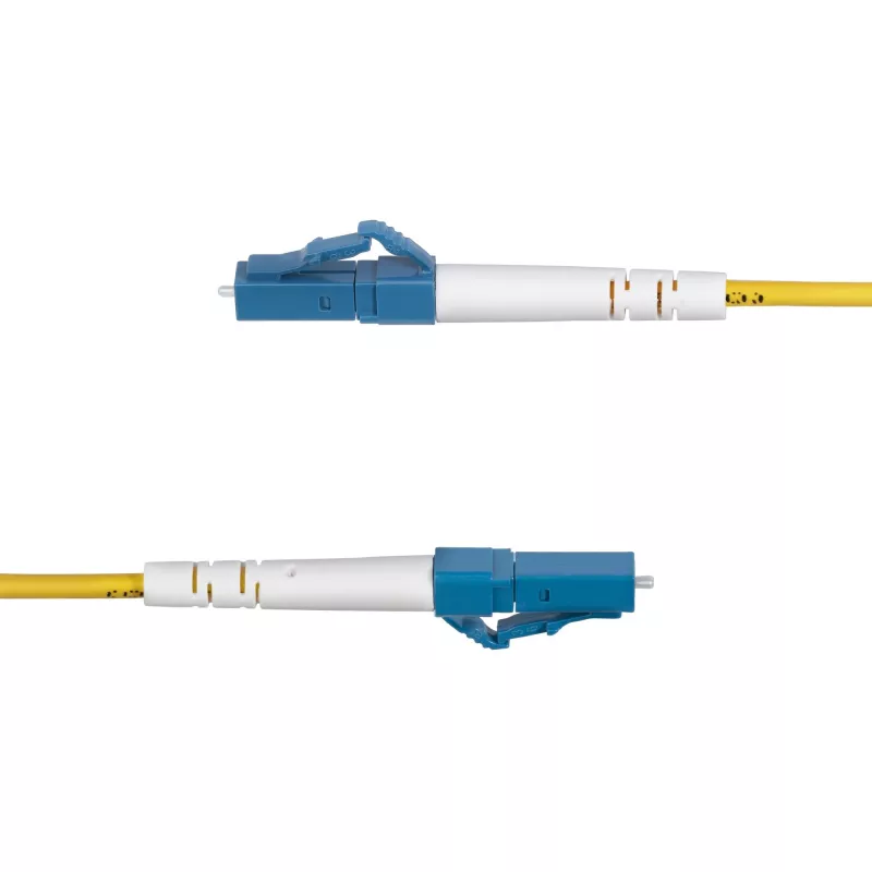StarTech.com 3m (9.8 pēdas) LC uz SC (UPC) OS2 vienmoda simpleksā optiskās šķiedras kabelis, 9/125µm, 40G/100G, liekumnejutīgs, zemi ievades zudumi - LSZH optiskās šķiedras džempera vads
